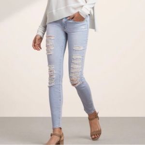 Frame | Le Skinny de Jeanne in Honey Rips